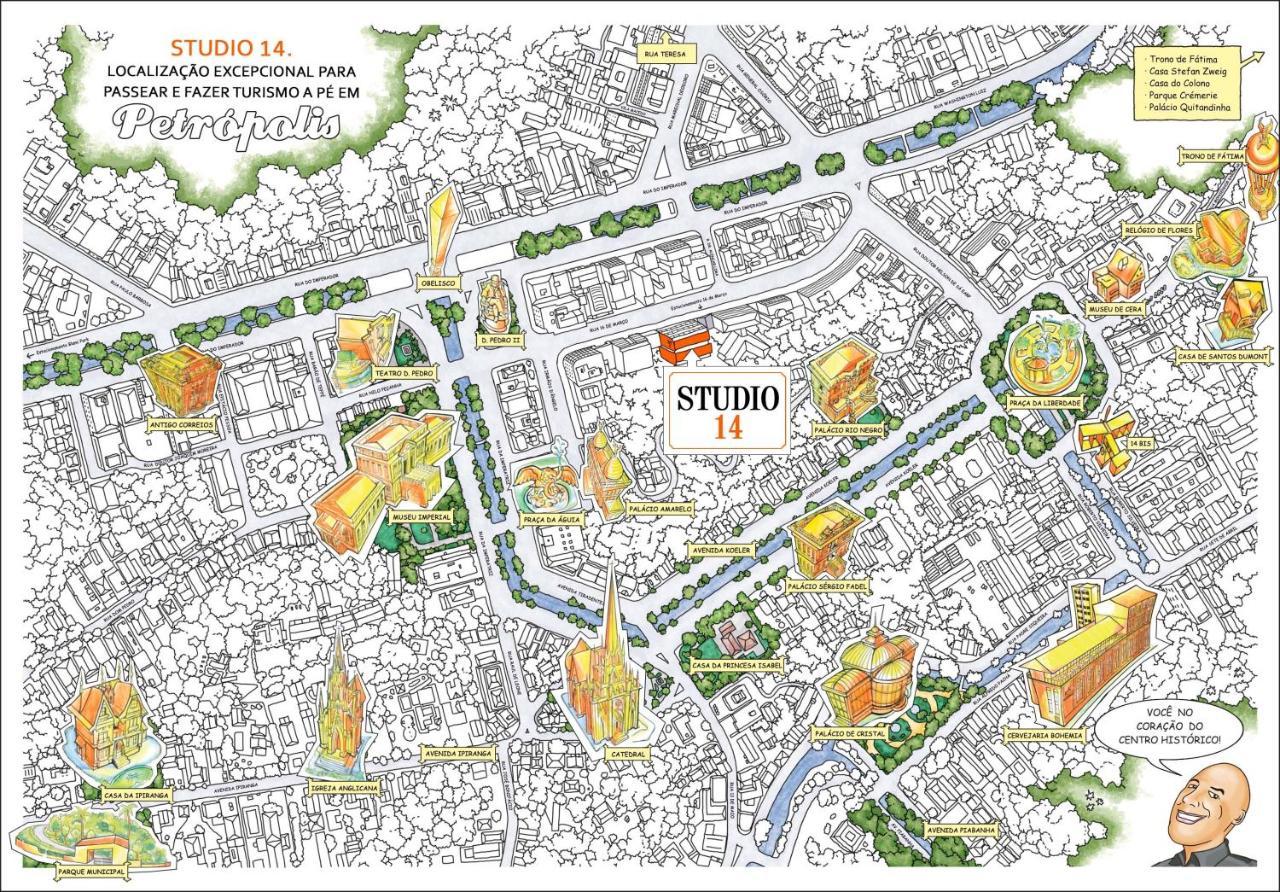 Studio 14 Petrópolis 外观 照片